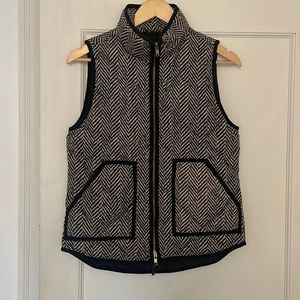 Herringbone J Crew Vest